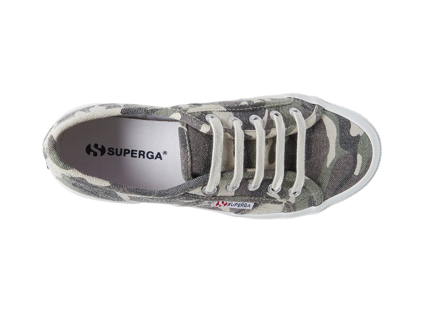 Tenis Feminino Camufladas - Superga 2750 Cotcamofanw - OVQIZ-6431